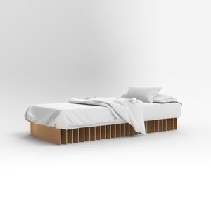 Bett aus Pappe